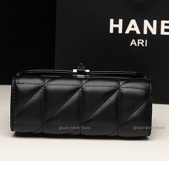 TÚI ĐEO CHÉO NỮ ♥️ FREESHIP ♥️ TÚI ĐEO VAI THỜI TRANG HÀN QUÓC DÂY XÍCH ĐEN HQ 35