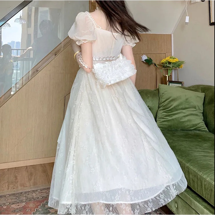 đầm bigsize nữ đầm tay phồng đầm dài đầm nữ sexy đầm hở lưng đầm vintage đầm đi tiệc váy tiểu thư sang chảnh váy đi chơi váy nữ xinh