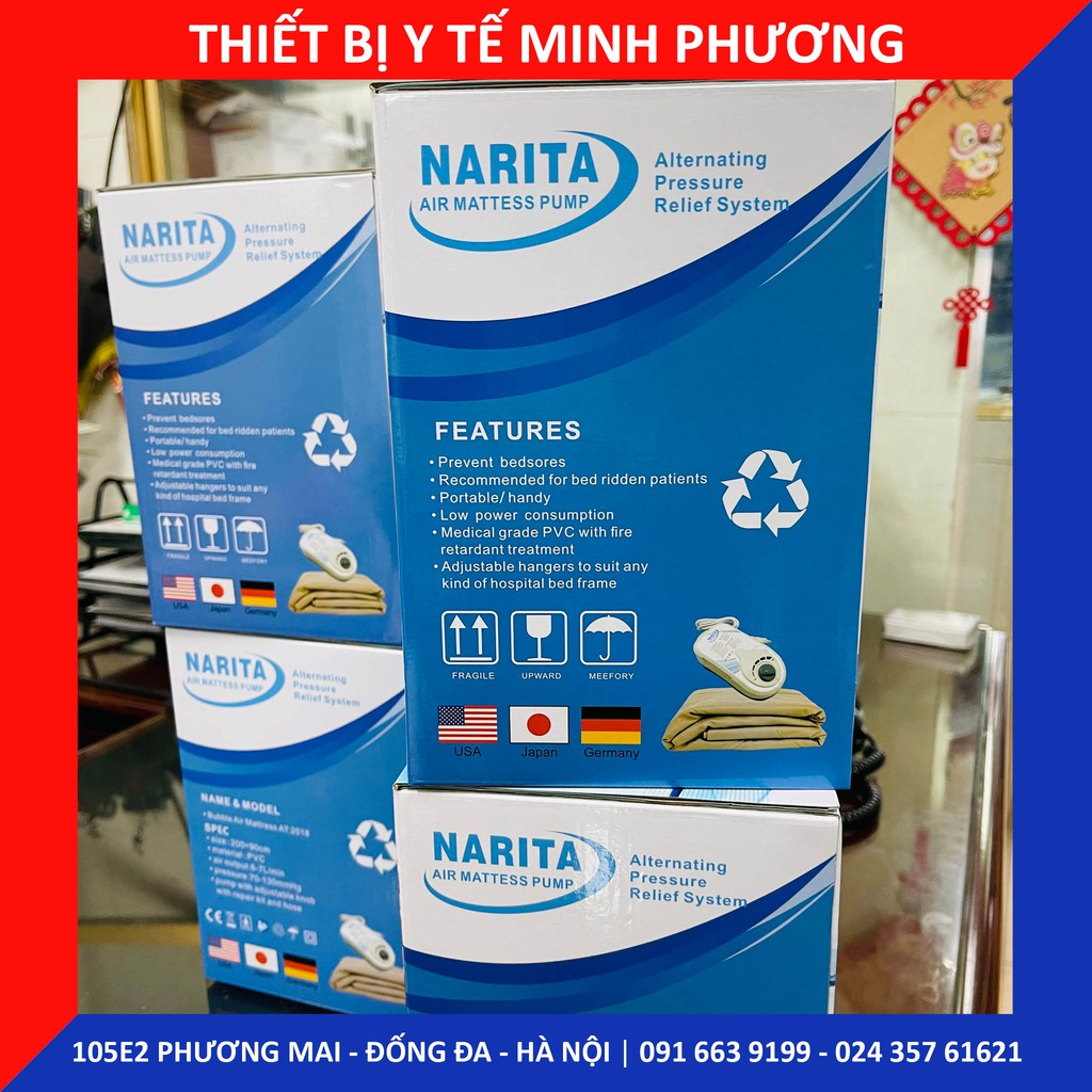 Đệm hơi - nệm hơi chống loét NARITA AT2018 chính hãng