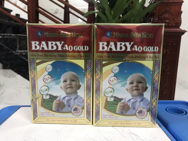 (HỘP TO) SỮA NON MAMA BABY A0 GOLD 180G