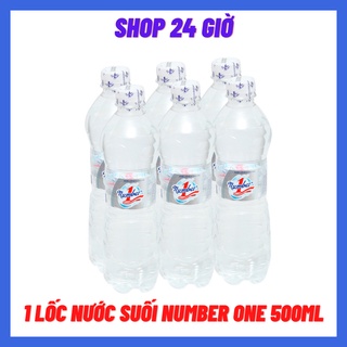 Nước suối number one 1 lốc 6 chai 500ml