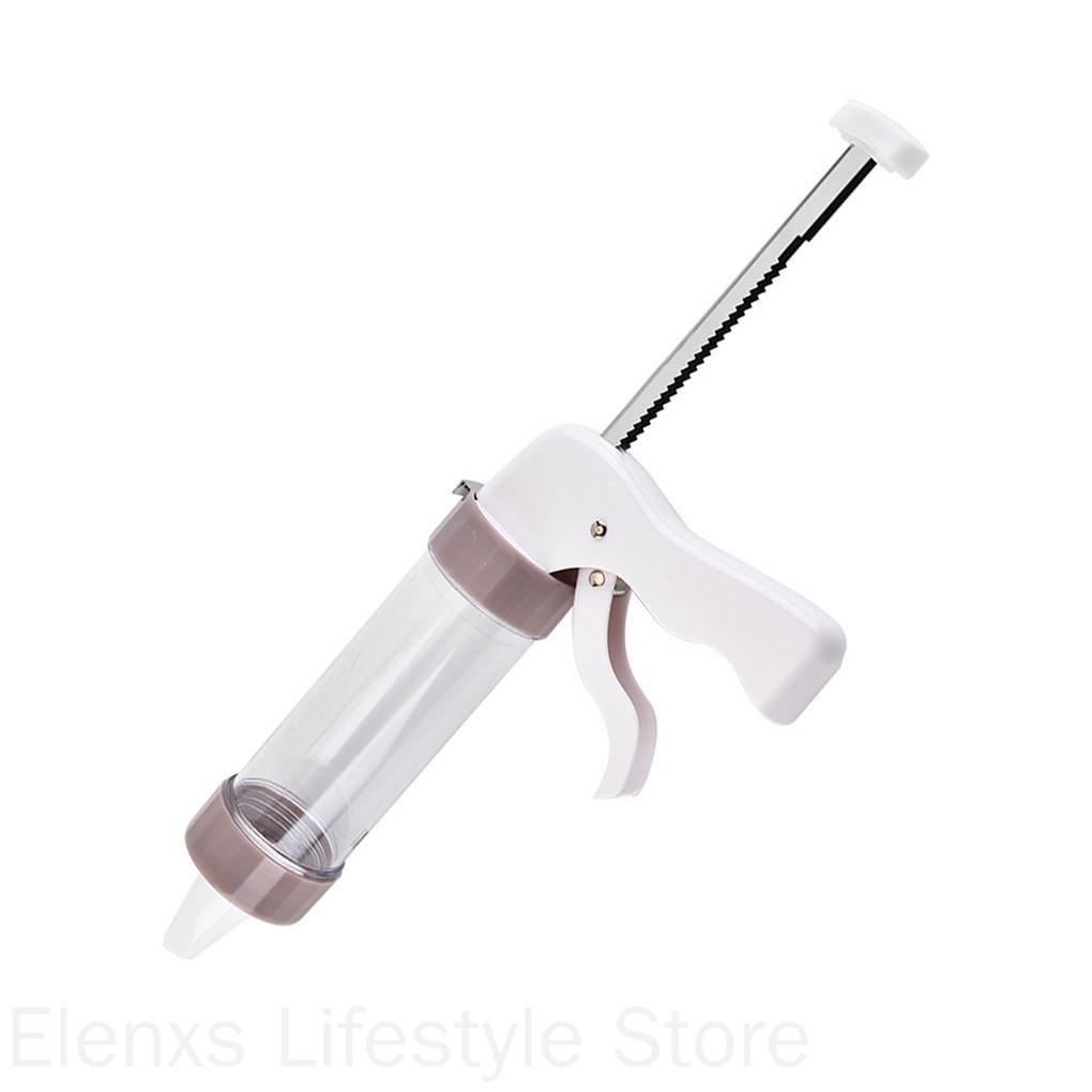 DIY Biscuit Machine Cookie Maker Icing Cookie Press Set with Stamp and Nozzles Home Bakery Baking Tool ELEN