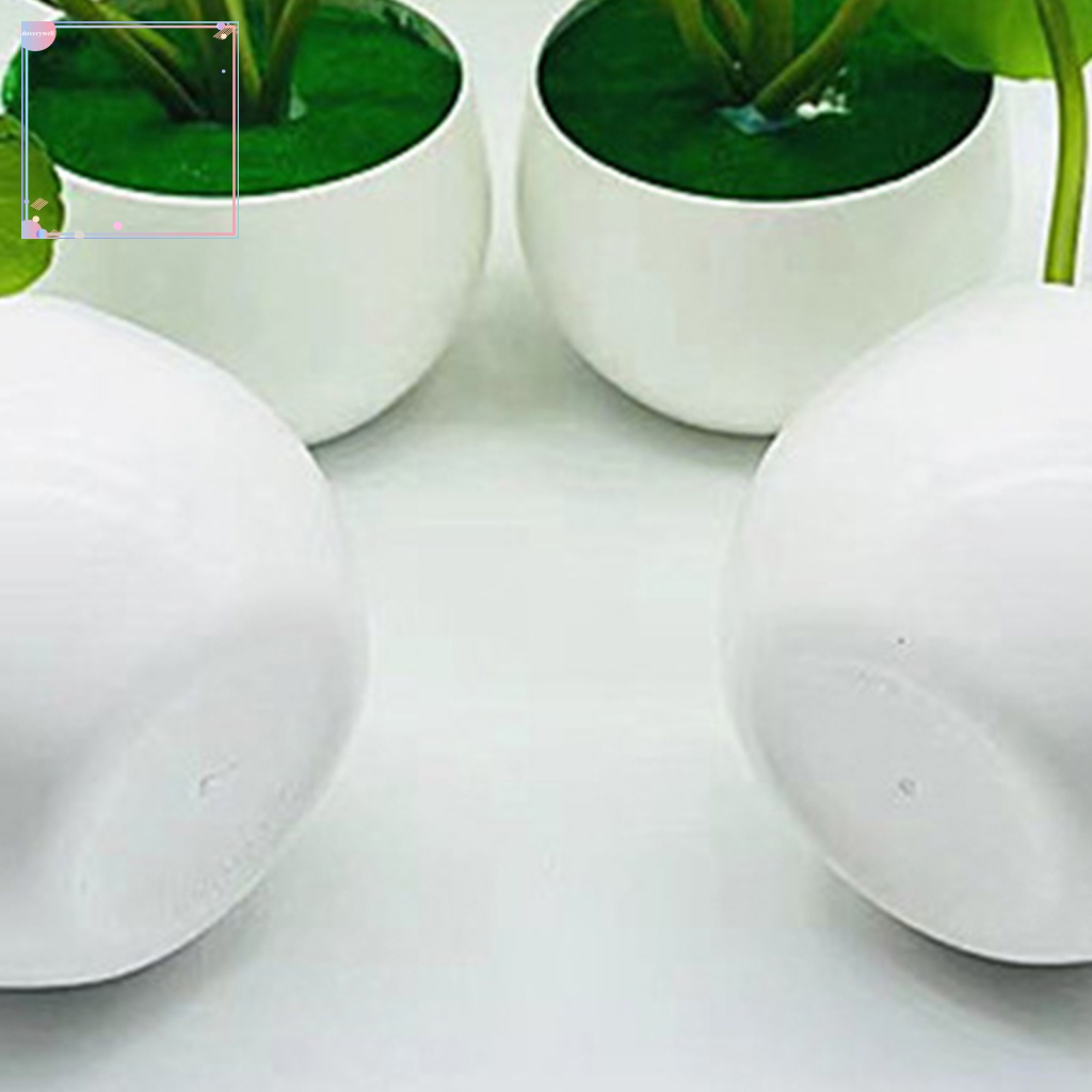 Chậu Hoa Sen Nhân Tạo Màu Sắc Tươi Sáng Dùng Trang Trí Nhà Cửa