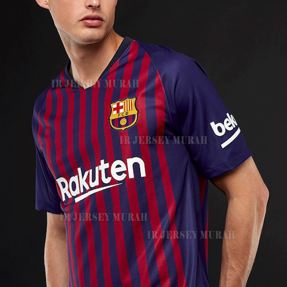 Áo Thun Đá Banh Barca 2018 2019