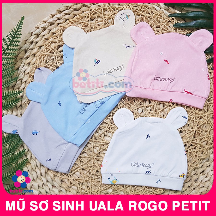 Mũ Sơ Sinh Uala Rogo - Mũ Uala&amp;Rogo Chất Petit Cho Bé Mềm Mượt - 8939001524074