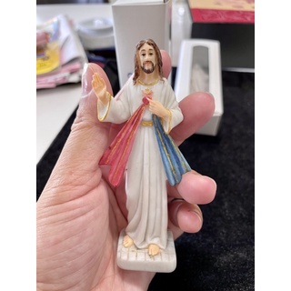 Tượng Chúa Xót Thương 10cm Bằng Poly