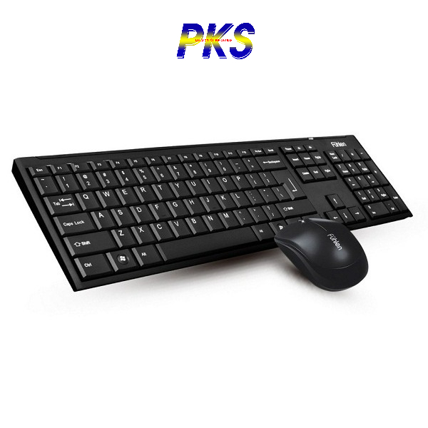 Bộ Bàn Phím Chuột Không Dây Fuhlen A120G USB-Wireless