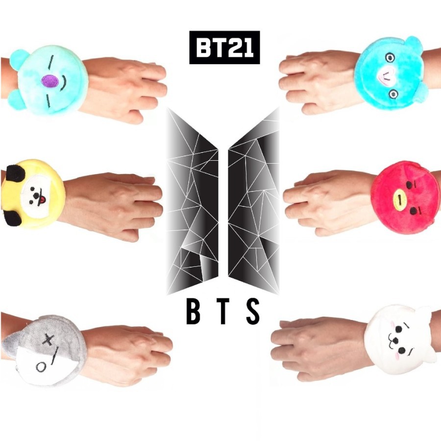 Ví đựng tiền xu họa tiết hoạt hình BT21 BRACELET BRACELET