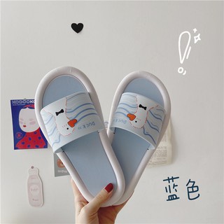 Dép Đi Trong Nhà Đế Mềm Chống Trượt Kiểu Hàn Quốc Dễ Thương Cho Nữ Sinh