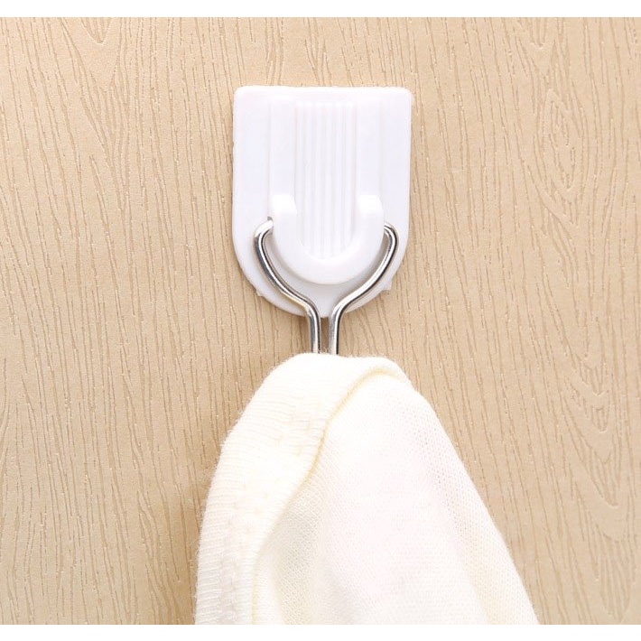 Combo 6 Móc Dán Tường Siêu Dính POWERFUL HOOK Chịu Lực Siêu Nhỏ Gọn Bền Chắc