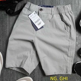 Quần Short Nam Trơn TNUTA ATINO Chất Liệu đũi - thoáng mát