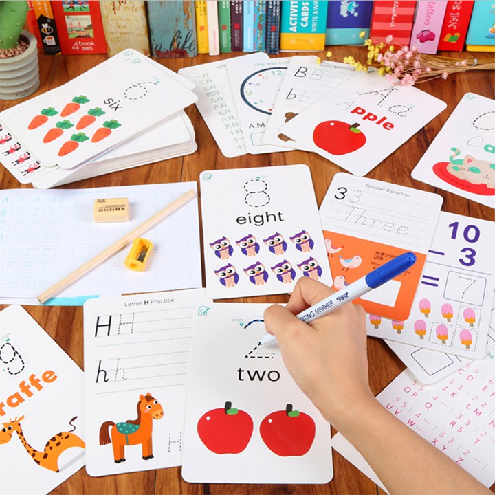 [VIDEO]THẺ HỌC VIẾT XÓA THẦN THÁNH TẶNG KÈM THẺ ANIMAL 4D+ _00131+00616