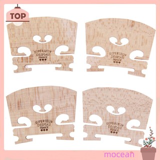 4pcs Maple Wood Violin Bridges for 4/4-3/4 Violin Musical Instrument Parts