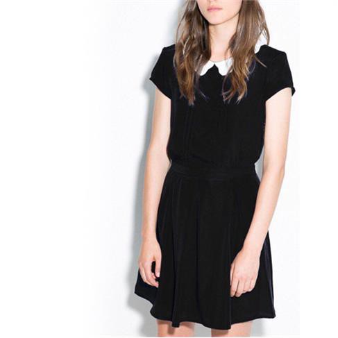 TL ĐẦM MANGO CỔ SEN TRẮNG - Hers Clothes