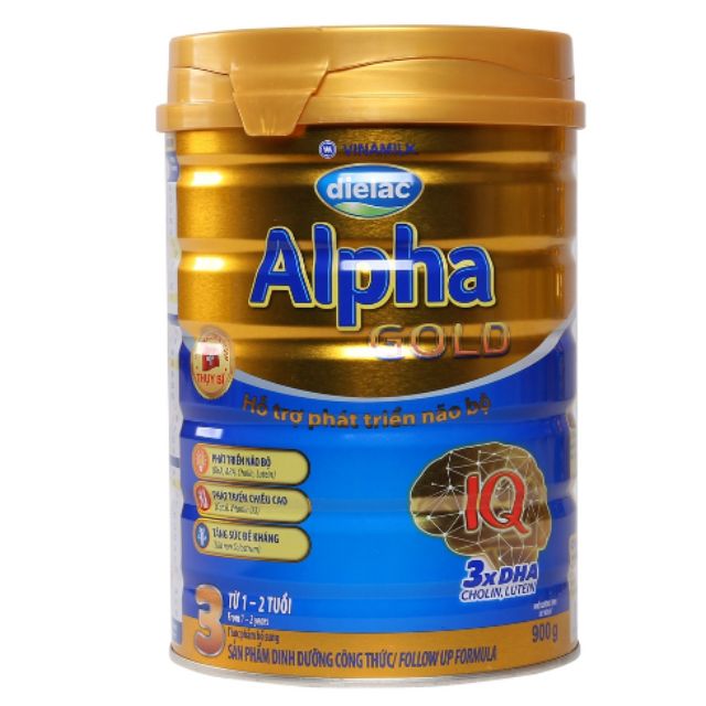 Sữa Dielac alpha gold step 3 (900g)