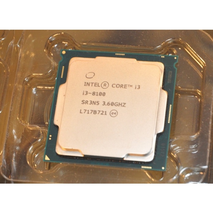 CPU Intel Core i3-8100  3.6GHz