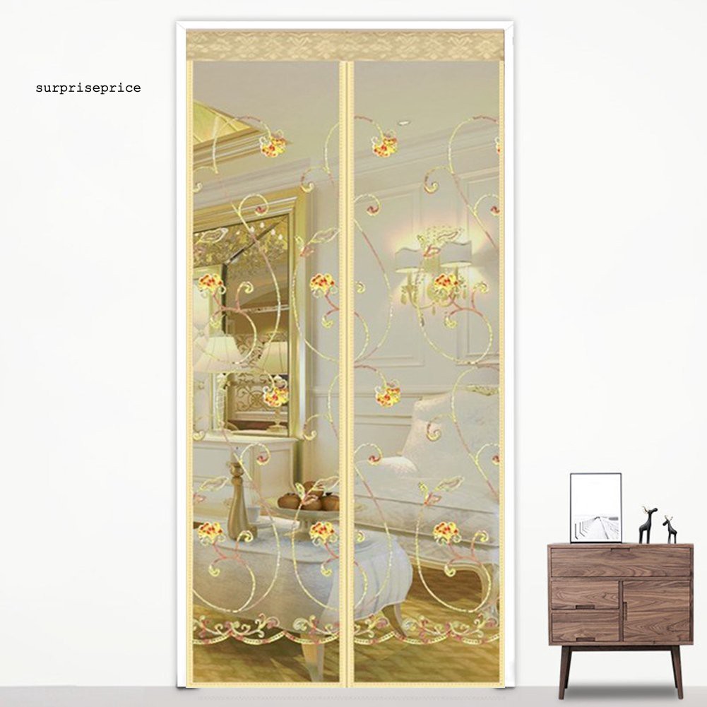 Rèm cửa sổ chống muỗi dạng lưới nam châm có đai dán nhanh tiện lợi