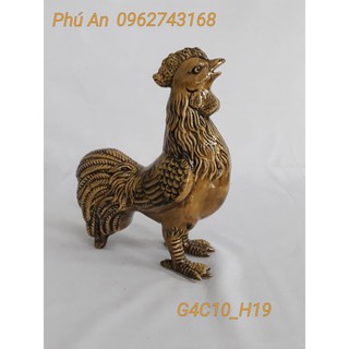 Gà_Gốm sứ Bát Tràng