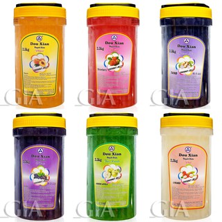 Thạch dừa Douxian đủ hương hộp 2.5kg