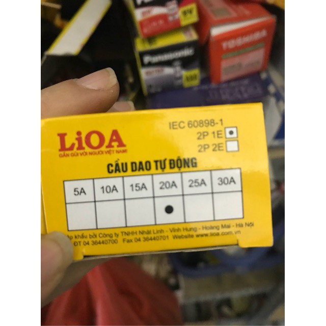 Cầu dao tự động ,át lioa