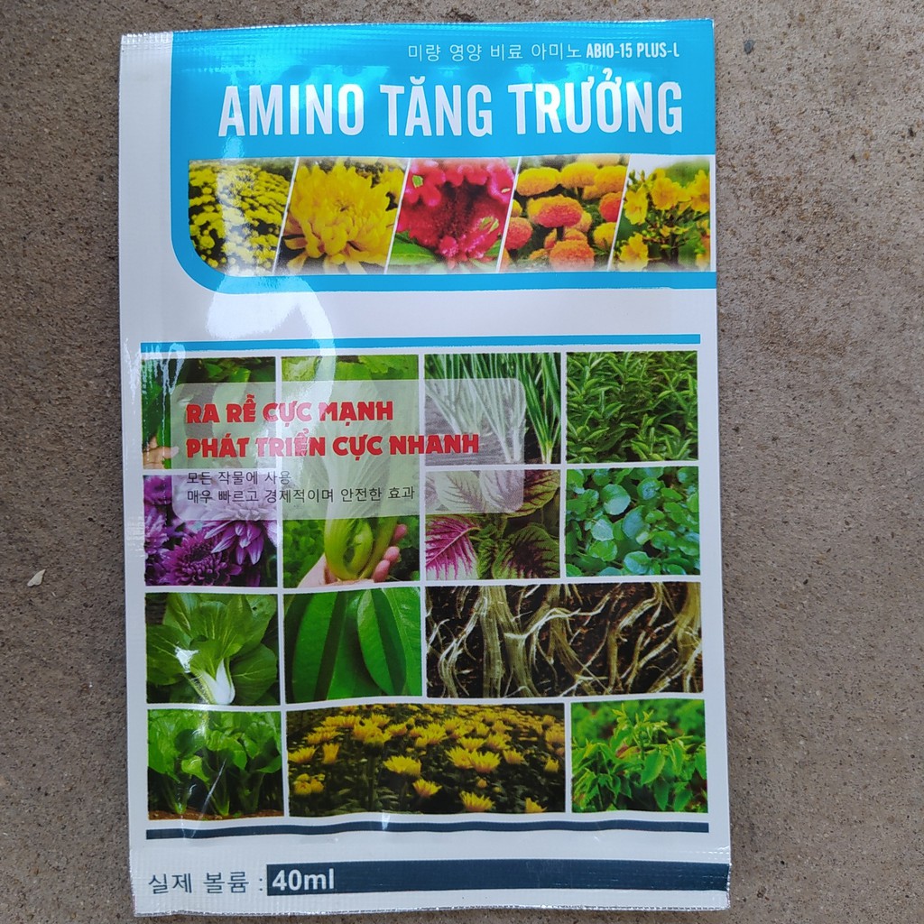 Phân Bón Lá AMINO Tăng Trưởng, Kích rễ cực mạnh, Phát triển cực nhanh