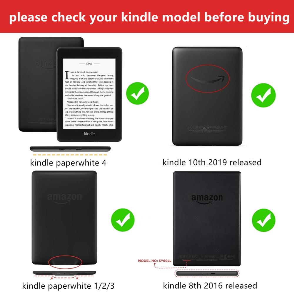 Ốp máy tính bảng cứng cho Kindle Paperwhite 10th Kindle Paperwhite 4/3/2 8th