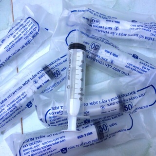 Bơm tiêm - xi lanh - dung tích 20 - 50ml vinahamcook