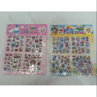 Sticker nổi Doraemon và Kitty KYY-011 (6955021999915)