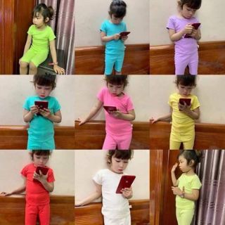 Bộ trơn cộc cho bé trai/bé gái 8-17kg