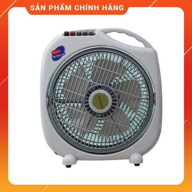 Quạt Hộp Điện Cơ Thống Nhất VINAWIND QH-300LP/QH-350LP Kiểu Dáng Hộp Gọn Gàng, Có chế độ tự ngắt khi đổ, BH 12 Tháng