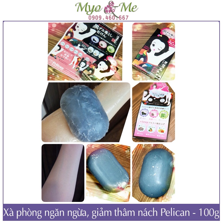 Xà Phòng Giảm Thâm Nách Pelican Nhật Bản - 100g