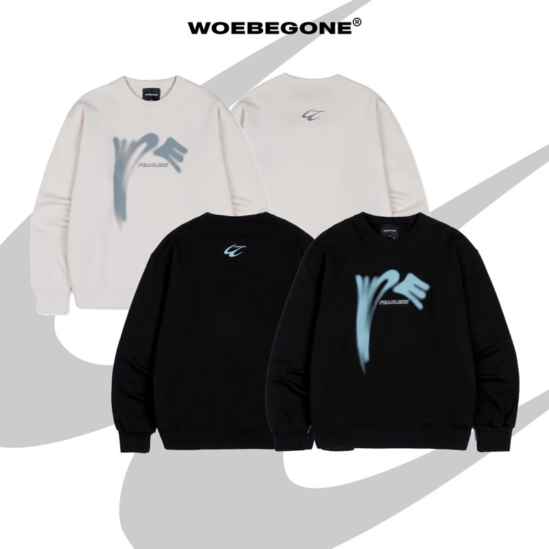 Áo sweater WOE &quot;High Waves Sweater&quot; 350gsm