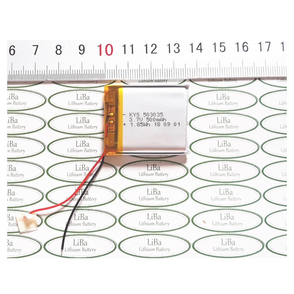 Pin Smart Watch 3.7V 500mAh 503035 B _ LiBa
