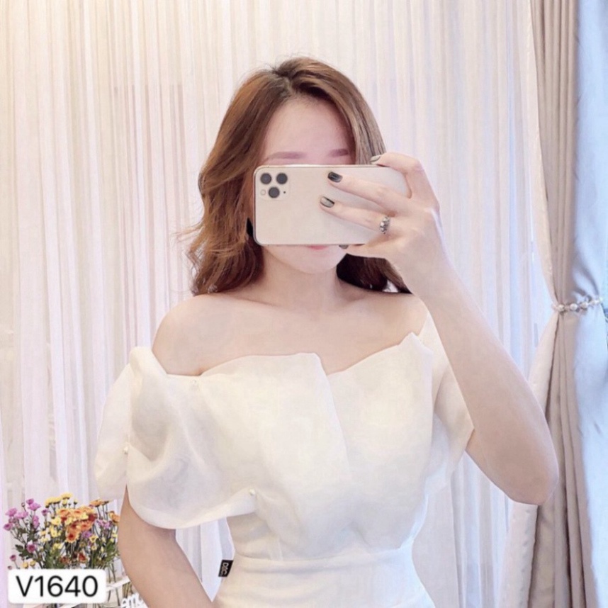 váy Trắng Body Trễ Vai DVC V1640, Chính Hãng 2021 | BigBuy360 - bigbuy360.vn