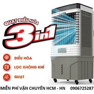 Quạt điều hòa không khí rapido turbo 9000-d, chính hãng