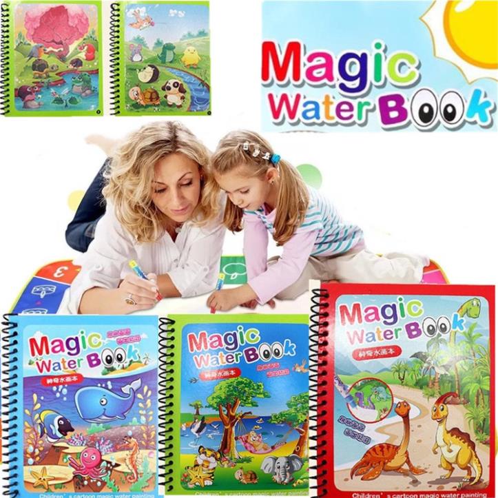 Tranh nước phát triển tư duy trí tuệ cho bé Biby shop tăng khả năng sáng tạo, tranh phát triển trí tuệ dành cho trẻ