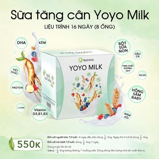 [ CHÍNH HÃNG ] TĂNG CÂN YOYO ĐẸP DA NẤM