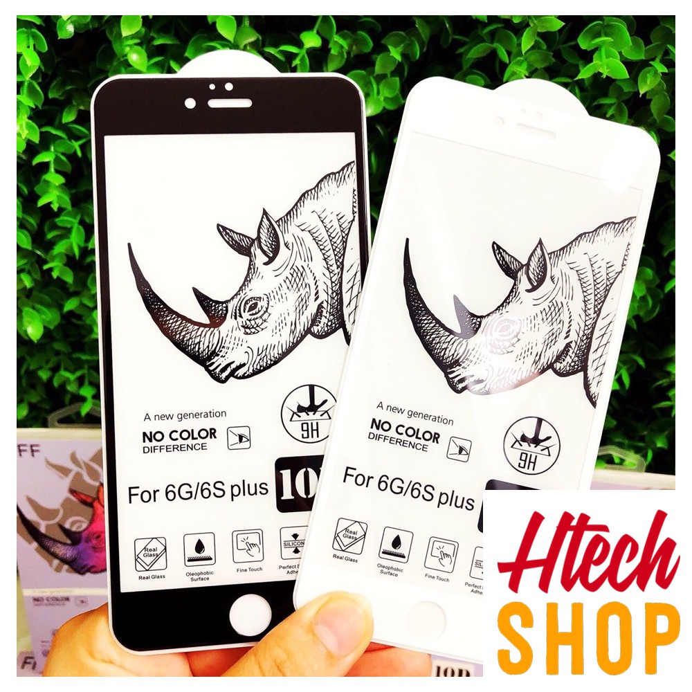 Kính cường lực 10D RINO cho iPHONE 6 --> XsM