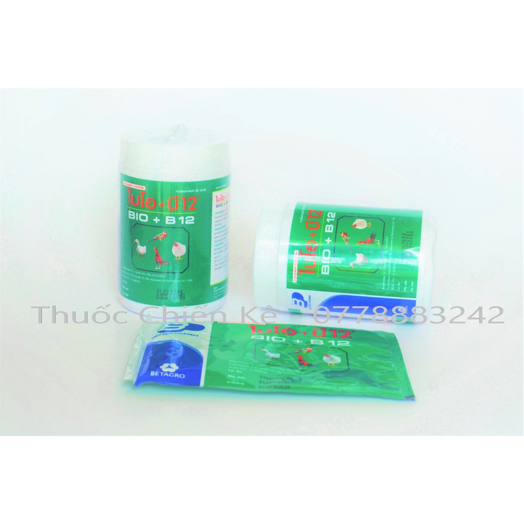BIO+B12 (1 hũ 150g) úm gà con, phòng bệnh cho gà đá - Thuốc Chiến Kê.