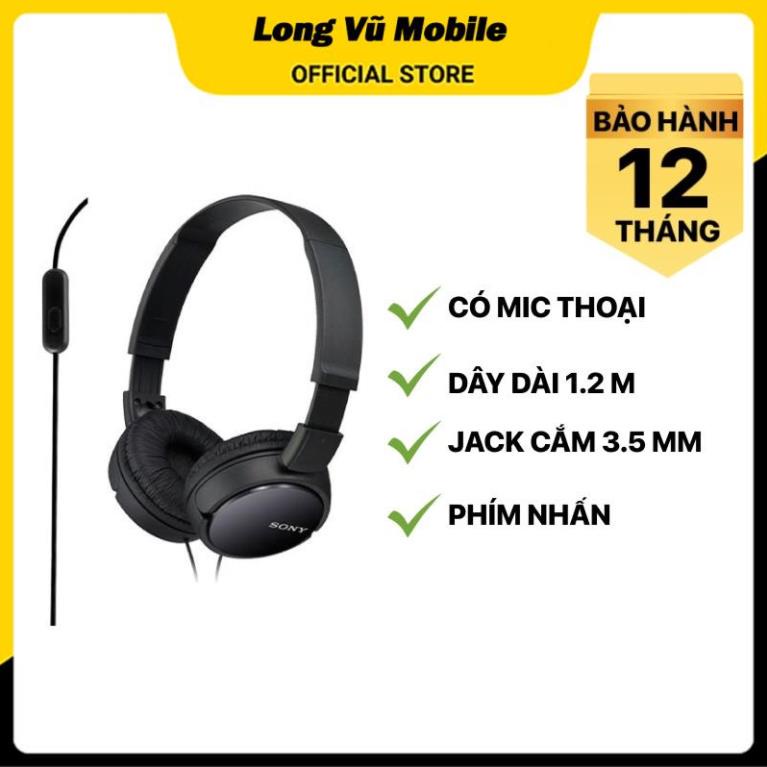 Tai nghe chụp tai Sony MDR ZX110AP - Chính hãng BH 12 tháng