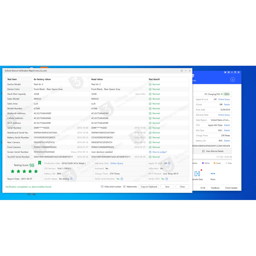 Máy tính bảng Apple iPad Air 2 32GB bản WIFI | BigBuy360 - bigbuy360.vn