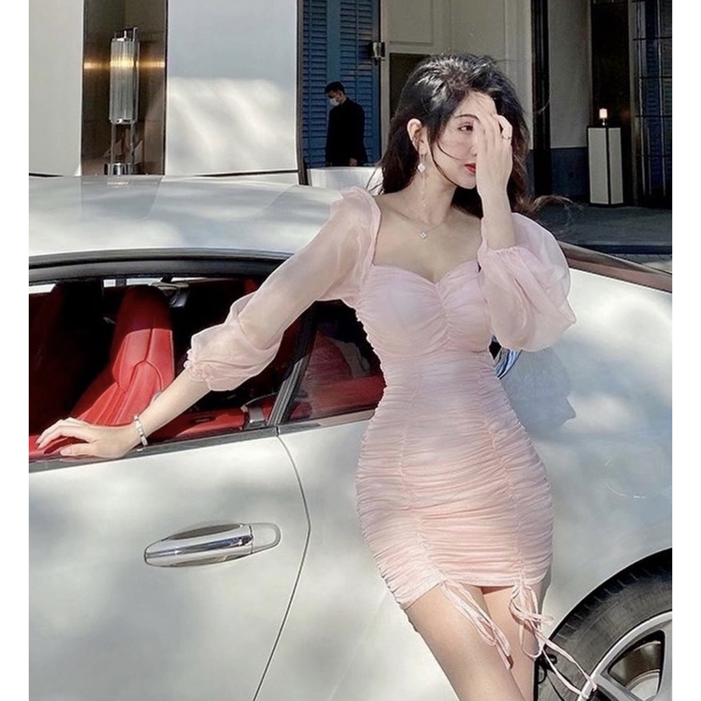 ĐẦM NHÚN TAY PHỒNG CỰC XINH