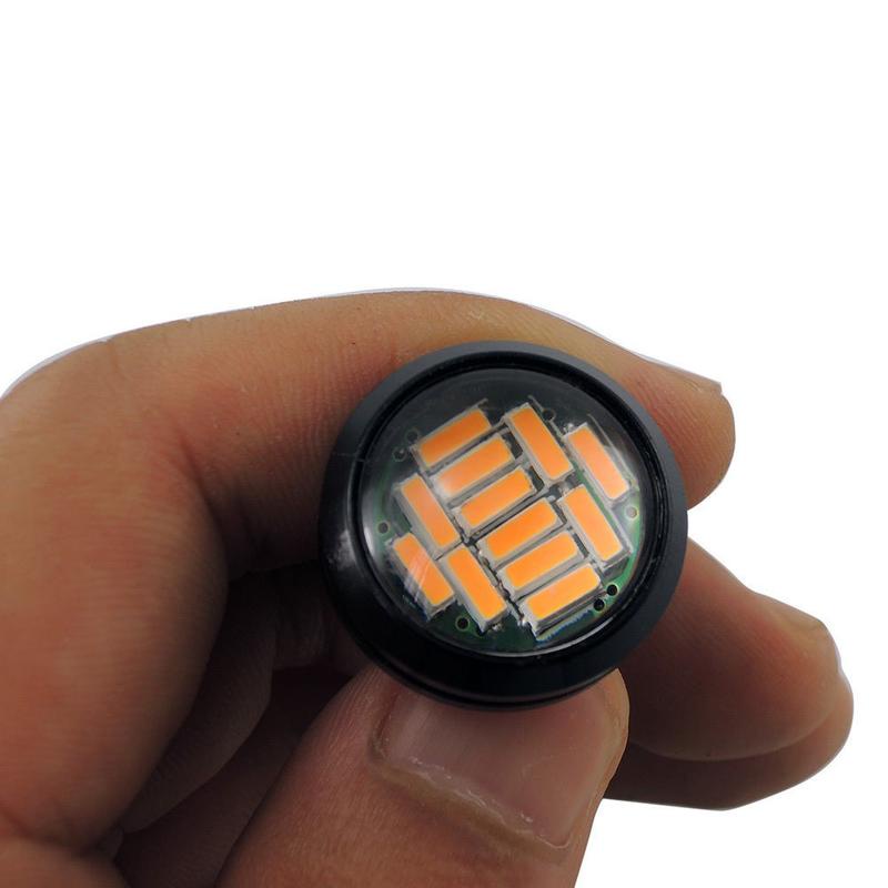 Đèn LED Mắt Đại Bàng DC12V 15W 23MM Ánh Sáng Trắng / Xanh Dương / Vàng / Đỏ Chuyên Dụng Cho Xe Hơi