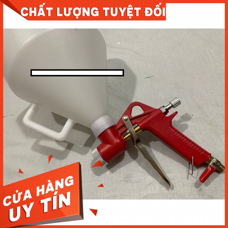 xả kho Súng phun sơn sần bình nhựa phòng karaoke tiện dụng