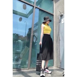 Quần đũi ống rộng giả váy