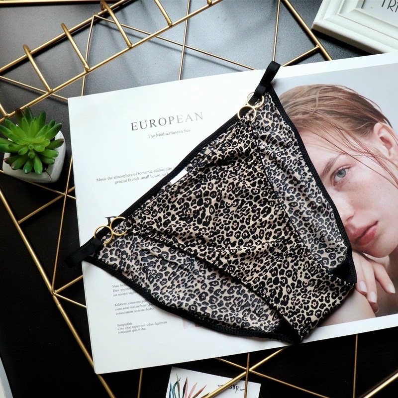 QUẦN LÓT HOẠ TIẾT DA BÁO S136