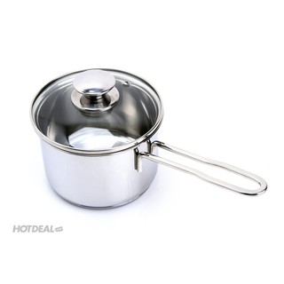 Nồi quánh inox 3 đáy dùng được trên bếp từ 12cm,14cm