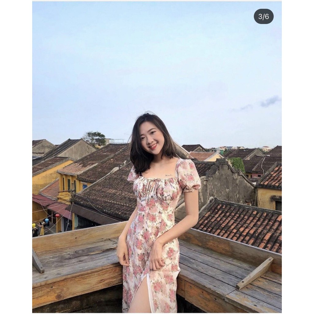 Váy maxi mùa hè trẻ trung, hàng đẹp bán shop, phong cách trẻ trung, phom dưới 52kg  tùy chiều cao | BigBuy360 - bigbuy360.vn