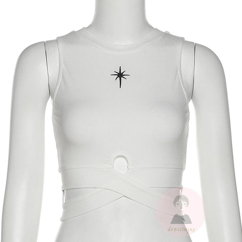 Áo Tank Top Dệt Kim Sát Nách Họa Tiết Da Báo Thời Trang Mùa Hè Cho Nữ