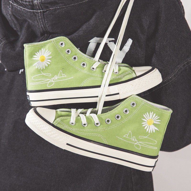 GIÀY NỮ HOA TIẾT HOA CÚC CAO CỔ | BigBuy360 - bigbuy360.vn